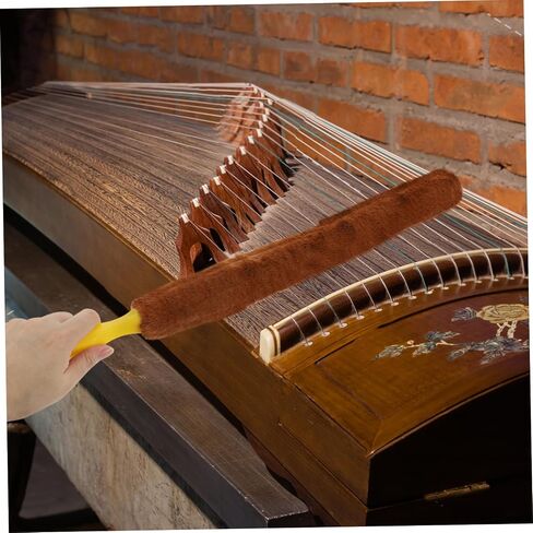 Sosoport 2 قطعة Guzheng مجموعة فرش التنظيف أدوات إزالة الغبار مقبض ABS ناعم لتنظيف الأدوات الفعالة والصيانة بأسلوب عشوائي in Saudi Arabia