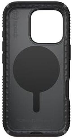 Speck iPhone 16 Pro Case - Slim Phone Case iPhone 16 Pro - iPhone 16 Pro Phone Case - Presidio 2 Grip - Charcoal Gray/Bronze in Saudi Arabia