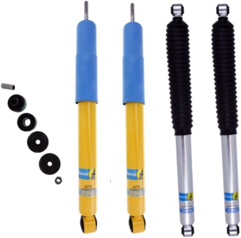 Bilstein 5100 Series Set of Rear Shocks fits 2013-2024 Ram 3500 with 0" Lift | Fade Free Performance | TrendsAuto Decal | 24-302326 in Saudi Arabia