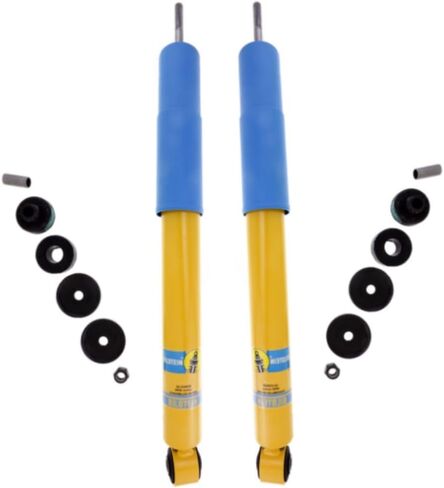Bilstein 5100 Series Set of Rear Shocks fits 2013-2024 Ram 3500 with 0" Lift | Fade Free Performance | TrendsAuto Decal | 24-302326 in Saudi Arabia
