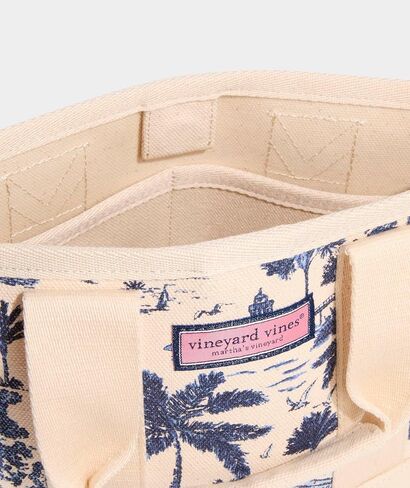 Vineyard Vines المطبوعة Tertage Mini Tote ، Harper Floral in Saudi Arabia