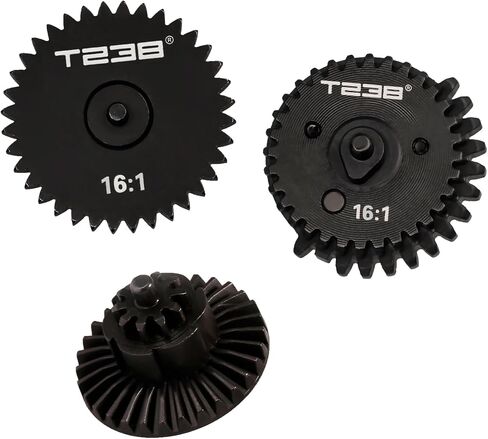 T238- AEG Gear Set الإصدار الأساسي V2 V3 مجموعة ترقية علبة التروس، لـ M4/AK/MP5/G36/P90 CNC آلي (13:1/16:1/18:1) in Kuwait