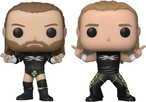 فانكو بوب! WWE: D-Generation X - مجسم فينيل مكون من قطعتين (حصريًا لـ Walmart) in Saudi Arabia