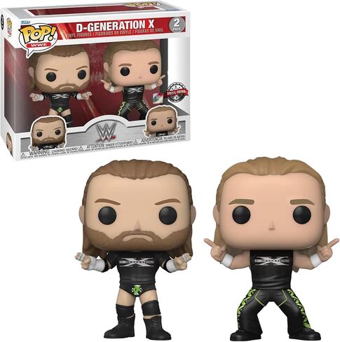 فانكو بوب! WWE: D-Generation X - مجسم فينيل مكون من قطعتين (حصريًا لـ Walmart) in Saudi Arabia