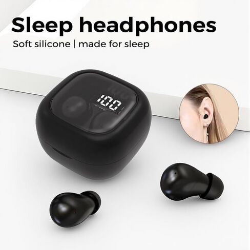 Invisible Mini Earbuds for Work and Sleep, Best for Small Ear Canals, Bluetooth 5.3, 24 Hours Battery Life in Saudi Arabia