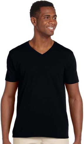 Gildan G64V00 Men's Softstyle V-Neck T-Shirt in Kuwait