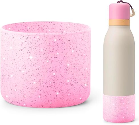 Silicone Boot for 24 oz & 18 oz Owala FreeSip Twist Water Bottle, Anti-Slip Protective Sleeve Bottom for Owala FreeSip Twist Insulated Stainless Steel Water Bottle in Saudi Arabia