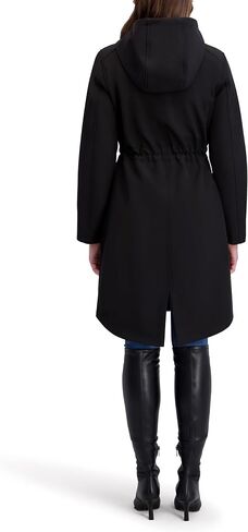 kensie womens Outerwear Hooded Softshell Water Resistant Jacket in Saudi Arabia