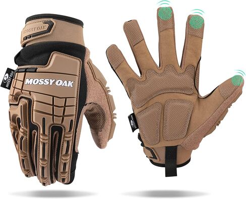 Mossy Oak Motorcycle Gloves for Men, Touchscreen Hunting, Airsoft, Tactical for Shooting, Cycling in Saudi Arabia