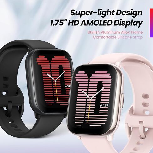Amazfit Bip 6 Smart Watch 46mm, 14 Day Battery, 1.97" AMOLED Display, GPS & Free Maps, AI, Bluetooth Call & Text, Health, Fitness & Sleep Tracker, 140+ Workout Modes, 5 ATM Water-Resistance (Renewed) in Saudi Arabia