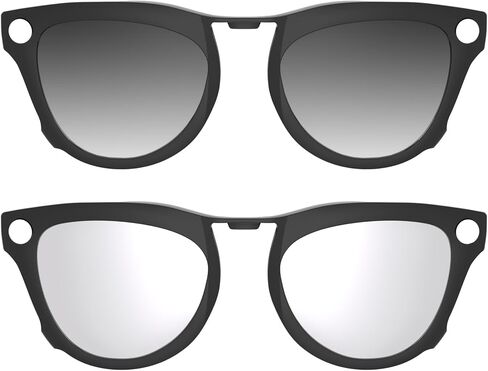 2pcs مقطع مستقطب لإكسسوارات Ray-Ban Meta Skyler (RW4010 52-20) ، مقاطع تلون الأسود المتوافقة مع Ray-Ban Meta Skyler تحمي عينيك ، باردة وأزياء (أخضر + رمادي) in Kuwait