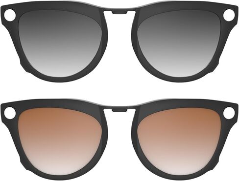 2pcs مقطع مستقطب لإكسسوارات Ray-Ban Meta Skyler (RW4010 52-20) ، مقاطع تلون الأسود المتوافقة مع Ray-Ban Meta Skyler تحمي عينيك ، باردة وأزياء (أخضر + رمادي) in Kuwait