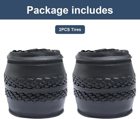 YUNSCM 2-PCS 20" Bike Tires 20x1.50/40-406 Compatible with Road Bike 20 x 1.50 Bicycle Tires(Y-1442) in Saudi Arabia