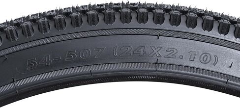 إطارات دراجة YUNSCM 2 قطعة مقاس 24 بوصة 24x2.10/54-507 متوافقة مع إطارات الدراجة الجبلية 24x2.0 24x2.10 24x2.125 (Y-1529) in Saudi Arabia