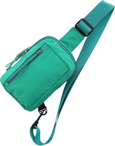 Fanny Packs Women Men | Sling Bag Anti Theft Small Phone Bag Mini | Running Sports Travel Gym Daily Commute (Black) in Saudi Arabia
