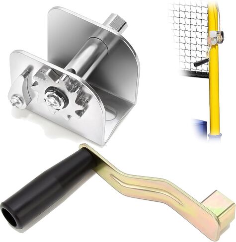 Hand Crank Tensioner,Sports Net Tensioning Winch Hand Crank Accessories for Outdoor Volleyball,Badminton,and Tennis Pole Net in Saudi Arabia