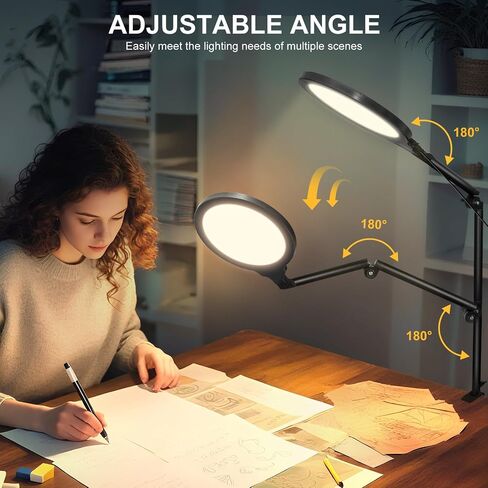 Ring Light For Treaming ، 10 '' 'LED LED Light Light for Desk مع ذراع قابلة للتعديل ، إضاءة مؤتمرات الفيديو لاجتماعات التكبير ، البث المباشر ، منشئ المحتوى ، Tiktok ، YouTube in Kuwait