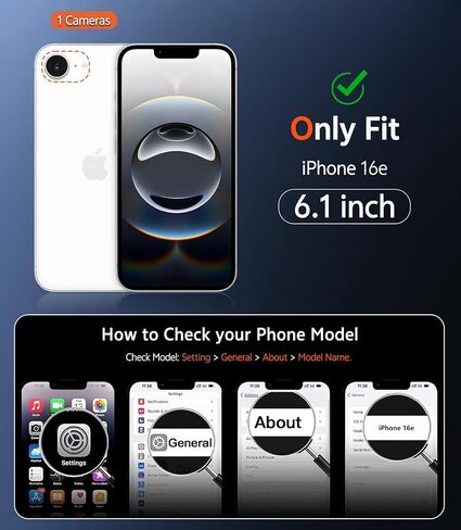 fntcase for iPhone 14 Plus Case: iPhone 15 Plus Case Case Grade Grade Drop Protect anti adصار غطاء الهاتف الخلوي - الحالات الشفافة الواقية من الصدمات الوعرة (Clear) in Kuwait