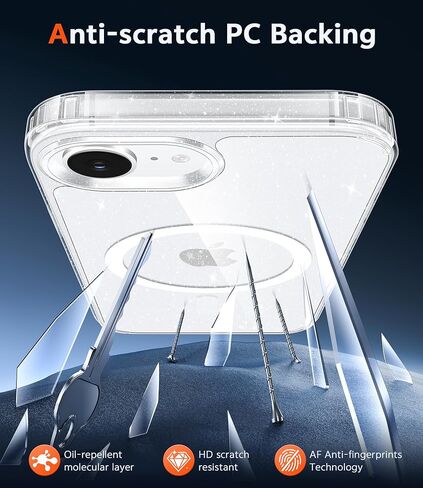 fntcase for iPhone 14 Plus Case: iPhone 15 Plus Case Case Grade Grade Drop Protect anti adصار غطاء الهاتف الخلوي - الحالات الشفافة الواقية من الصدمات الوعرة (Clear) in Kuwait