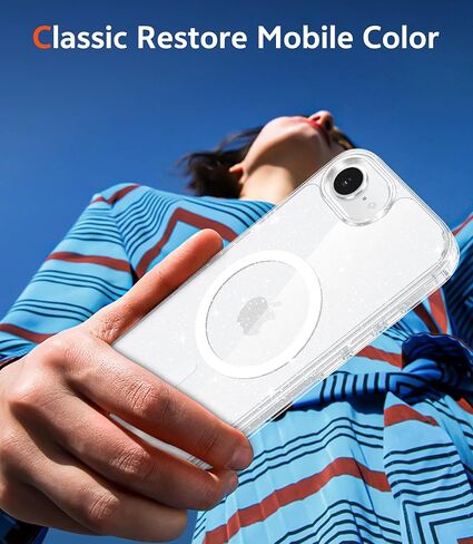fntcase for iPhone 14 Plus Case: iPhone 15 Plus Case Case Grade Grade Drop Protect anti adصار غطاء الهاتف الخلوي - الحالات الشفافة الواقية من الصدمات الوعرة (Clear) in Kuwait