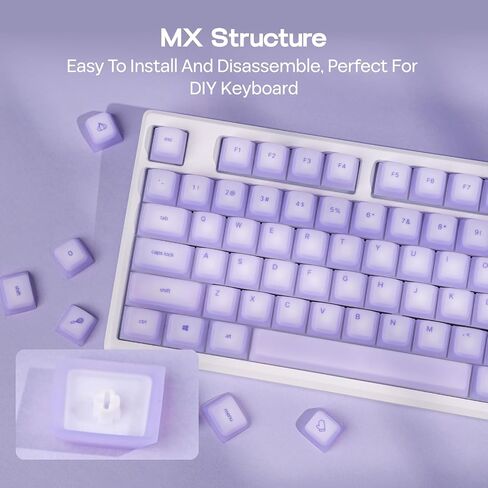 مجموعة epomaker Aegissil keycap ، مادة السيليكون ، ملف تعريف الكرز ، 113 مفتاح ، 65 ٪/75 ٪/96 ٪/الحجم الكامل ، مفاتيح مفاتيح مفاتيح مخصصة مجموعة للكيري MX ، Kailh ، Outemu ، Gateron Mechanical Gaming Keyboard (White) in Kuwait