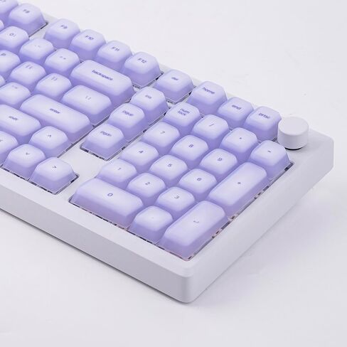 مجموعة epomaker Aegissil keycap ، مادة السيليكون ، ملف تعريف الكرز ، 113 مفتاح ، 65 ٪/75 ٪/96 ٪/الحجم الكامل ، مفاتيح مفاتيح مفاتيح مخصصة مجموعة للكيري MX ، Kailh ، Outemu ، Gateron Mechanical Gaming Keyboard (White) in Kuwait