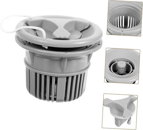 BESPORTBLE Canoe Air Nozzle Delator Aquarium نفخ قارب صمام غطاء صمام استبدال بالون الزورق in Kuwait