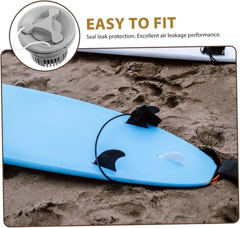 BESPORTBLE Canoe Air Nozzle Delator Aquarium نفخ قارب صمام غطاء صمام استبدال بالون الزورق in Kuwait