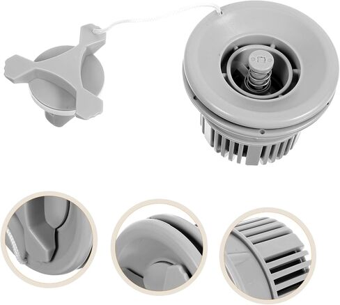 BESPORTBLE Canoe Air Nozzle Delator Aquarium نفخ قارب صمام غطاء صمام استبدال بالون الزورق in Kuwait