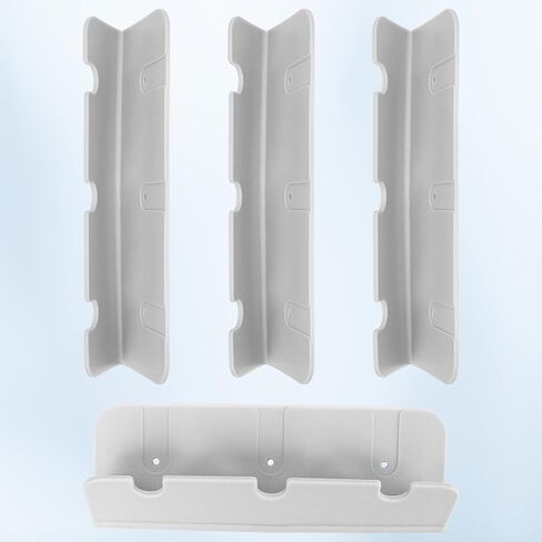 Dinghy Seat Hooks Inflatable Boat Seat Mounting Bracket – Boat Seat Hook Clips fit for Rubber Rib Raft Yacht Inflatable Boat Parts Accessories, Portable Anti-Aging Replacement, Gray 4 Pack in Saudi Arabia