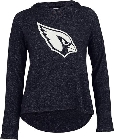 تي شيرت Outerstuff NFL Teams للفتيات بأكمام طويلة وغطاء للرأس مع شعار الفريق ثلاثي الأبعاد (4-16) in Saudi Arabia