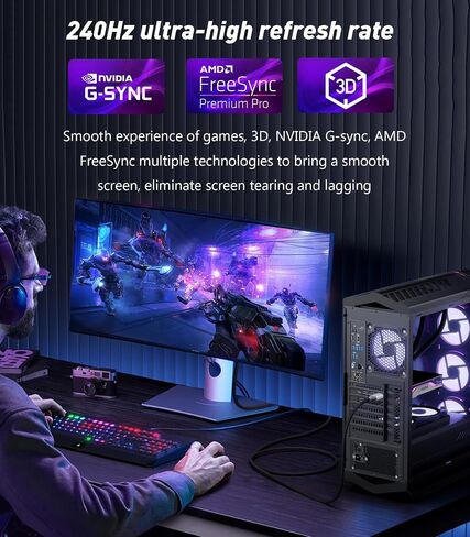 DisplayPort to Dual DisplayPort with HDMI Adapter |4K@60Hz| Extended Display 1 in 3 Out MST Hub for Multiple Monitors Compatible with PC,NVIDIA/AMD Graphics Card in Saudi Arabia