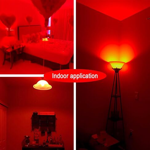 Purple LED Light Bulbs - 9W(60W Equivalent) Soft Violet Glow, A19 Bulb with E26 Base, Non-Dimmable Purple Light Bulb for Indoor/Outdoor Use, Halloween, Christmas, Porch, Parties(4-Pack) in Kuwait