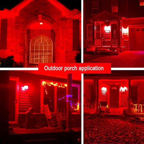 Purple LED Light Bulbs - 9W(60W Equivalent) Soft Violet Glow, A19 Bulb with E26 Base, Non-Dimmable Purple Light Bulb for Indoor/Outdoor Use, Halloween, Christmas, Porch, Parties(4-Pack) in Kuwait