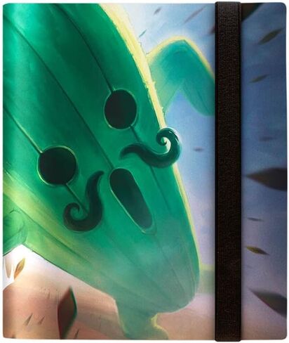 Ultra PRO - Final Fantasy x Universes Beyond Jumbo Cactuar 4-Pocket PRO-Binder for Magic: The Gathering | ألبوم تجميع بطاقات TCG، وMTG Binder، وFinal Fantasy Card Binder، وDeck Storage Binder in Saudi Arabia