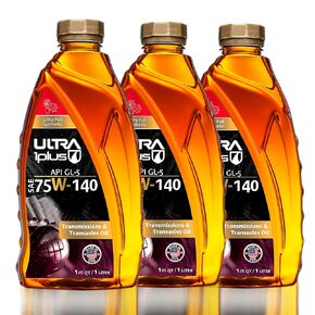 Ultra1Plus SAE 75W-140 Synthetic Gear Oil, API GL-5-3 QTS