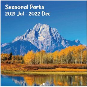 تقويم حائط 2021-2022 - 2021-2022 تقويم حائط مربع شهري بورق سميك، يوليو 2021 - ديسمبر 2022، 12 بوصة × 24 بوصة (مفتوح)، كتل غير مسطرة - حدائق موسمية in Kuwait