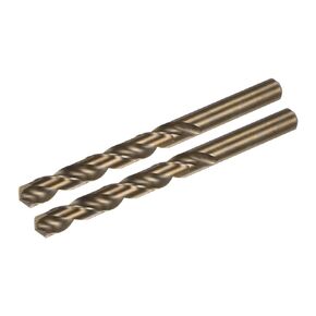 uxcell 2Pcs 11.5mm Cutting Dia Round Shank High-Speed Steel Cobalt Metric Twist Drill Bit Rotary Tool