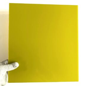 G10 FR4 Garolite Sheet,3.0MM Glass Fiber Plate Panel 335X300X3.0MM Yellow Color