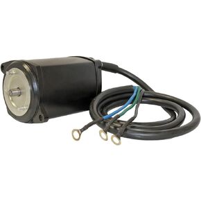 New Tilt Trim Motor Compatible With Mercury 1985-1992 35-220 HP W/ 3 Ram Wire Reversible Square Body 99186 99186-1 99186T