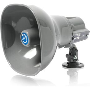 Horn Speaker with 15-Watt 25V/70V/100V Transformer
