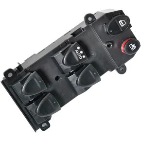 مفتاح التحكم في النافذة Aumzong Power Master، متوافق مع Honda Civic 2006-2011، بديل #OE 35750-SNA-A11 35750-SNV-H51 مفتاح التحكم في النافذة الجانبية للسائق