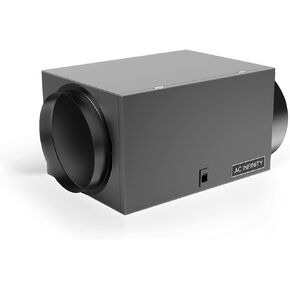 AC Infinity Inline Filter Box 10" with High Efficacy Filter, Whole House HVAC Filtration Kit, Fits 10-Inch Inline Duct Fans for Fresh Air Intake and Ventilation