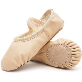 أحذية باليه DIPUG للفتيات الصغار شبشب رقص من جلد البولي يوريثان للأطفال in Kuwait