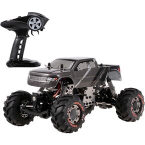 Goolsky HBX 2098B 1/24 2.4GHz 4WD 4WS Devastator Rock Crawler RTR with Double Servo Off-Road RC Car,unisex-children