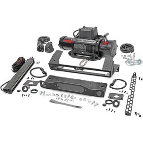 Rough Country LED Winch Mount for 2021-2024 Ford Bronco | PRO9500S - 51095