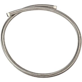 Vincos 5 Ft 10AN AN10 (5/8") Universal Braided Stainless Steel Oil Fuel Gas Line Hose