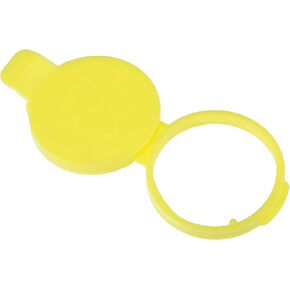 Unifizz Yellow Fluid Reservoir Tank Bottle Cap Windshield Wiper Washer Cover 21347700 for Saab 9-3 9-5