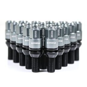 Aluminum Close End Conical Seat Lug Bolt for BMW E46 325 E90 E39 E60 E53 Gume