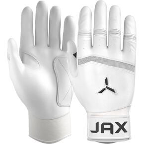 قفازات الضرب JAX - الموديل الأول - قفازات البيسبول للشباب والكبار - تقنية Pro Grip Web الاختيارية - قفازات البيسبول والكرة اللينة